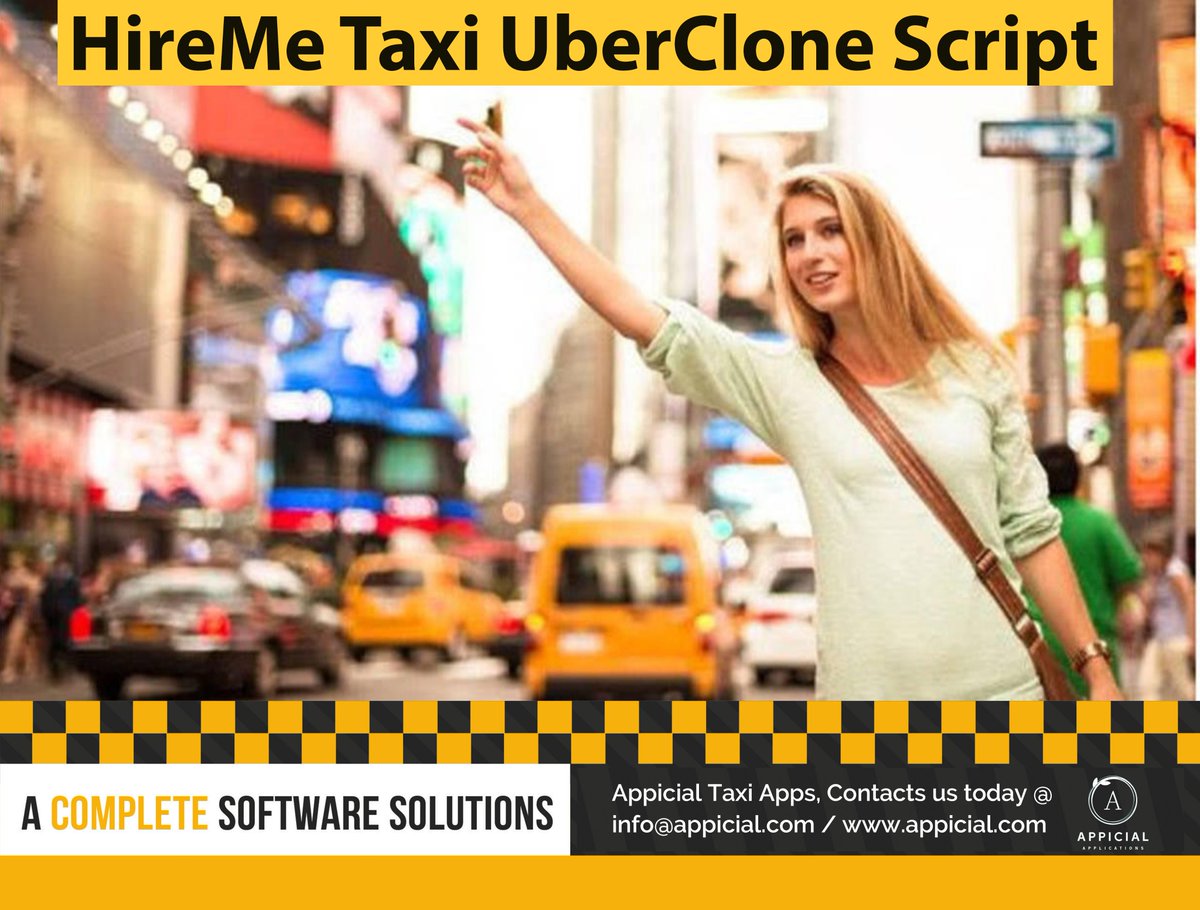 appicial's tweet photo. We provide a full white-label uber clone scripts taxi app with design and backend customization as per business requirements.
https://t.co/fGUpjWjdDM
#uberclonescripts #uber #hiremetaxiapp #uberclone https://t.co/clzEzCdtzG