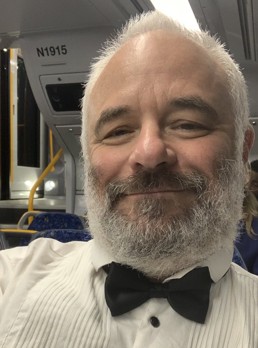 MartinStockler's tweet photo. Suggestions for more embarrassing attire for a Friday night commute to the city? #RandomSouthsPenguin #DorkyDoc #DaggyDad #AtleastIcanstillFastenTrousers https://t.co/JWD3iQfWB6