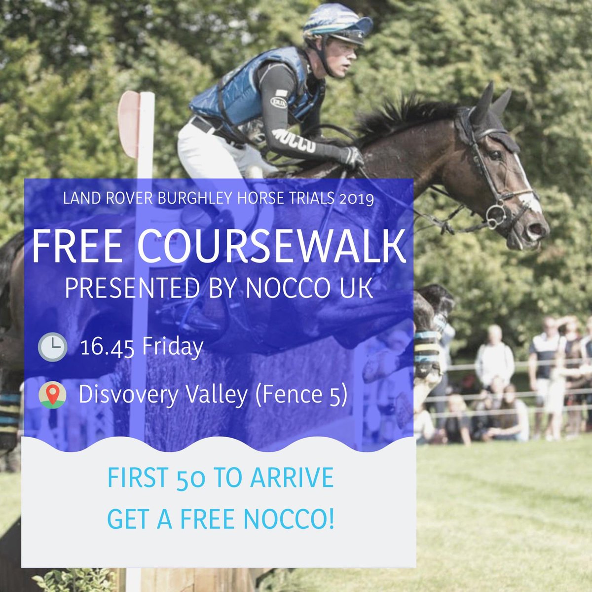 Join me for a course walk today at Burghley at 1645  @LRBHT_Official #lrbht