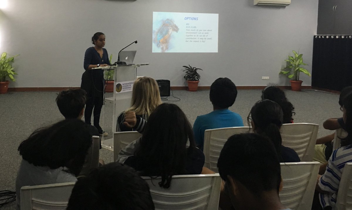 tinapeji_21's tweet photo. ATM: #MiddleSchool personal learning module presentation followed by whole #Secondary assembly #ISHVipers #leadingourownlearning #beingreflective #seekingfeedback @ISHydLeads @bellew @brown_rebecca https://t.co/YWyoYve48O