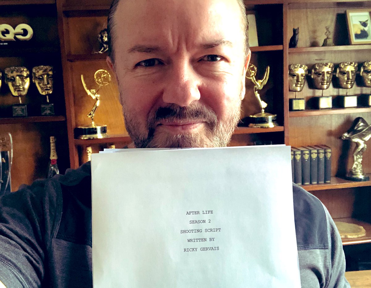 Last day of preproduction on #AfterLife2. 156 pages of script ready to go. Filming starts Monday. Have a great weekend!