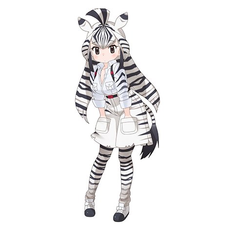 けものフレンズ３ 公式アカウント フレンズ紹介 チャップマンシマウマ Cv Machico 模様はサバンナシマウマ に似ていますが チャップマンシマウマには濃い縞模様の間に薄い かげ縞 と呼ばれる模様があります 前脚 後脚にある縞模様は先にいく