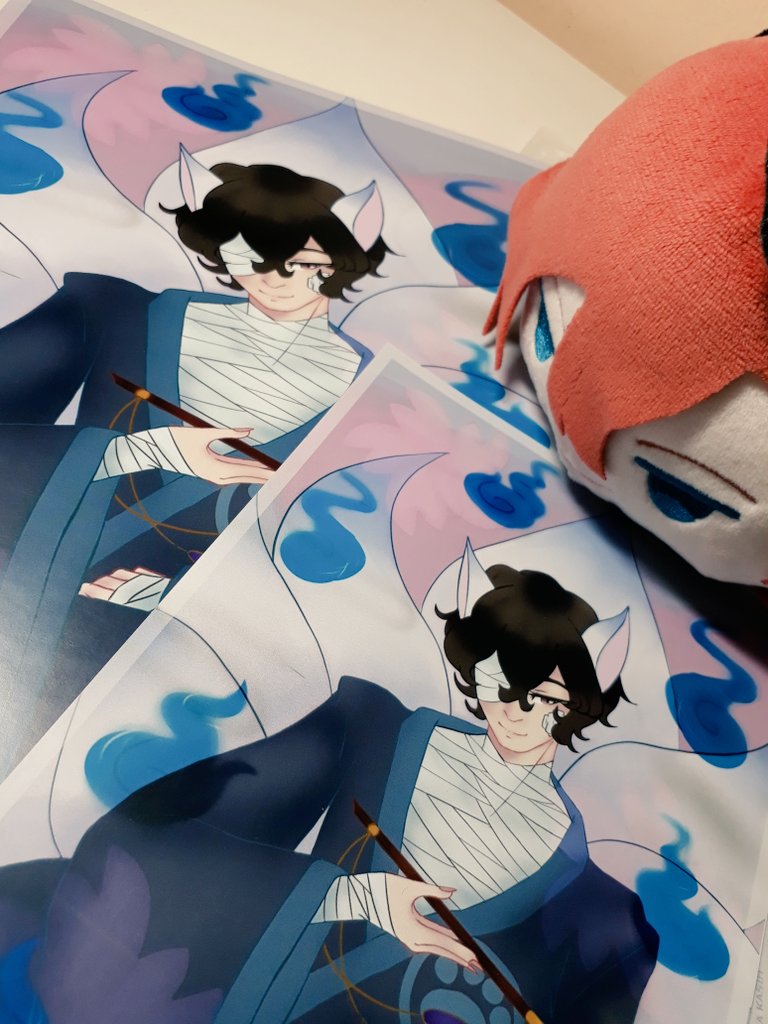 inkysatell_'s tweet photo. Kitsu!Zai Prints are ready!!
REMINDER: ONLY SELLING ON SUNDAY @ L7-AB
Sizes Available:
A5: 15k
A4: 25k
#bungoustraydogs #comifuro13 #cf13 #comifuro #comic_frontier #comic_frontier13 #mochi #chuuyanakahara #chuuya #comicfrontier https://t.co/05iolK4Zab https://t.co/htIgsvyYBe