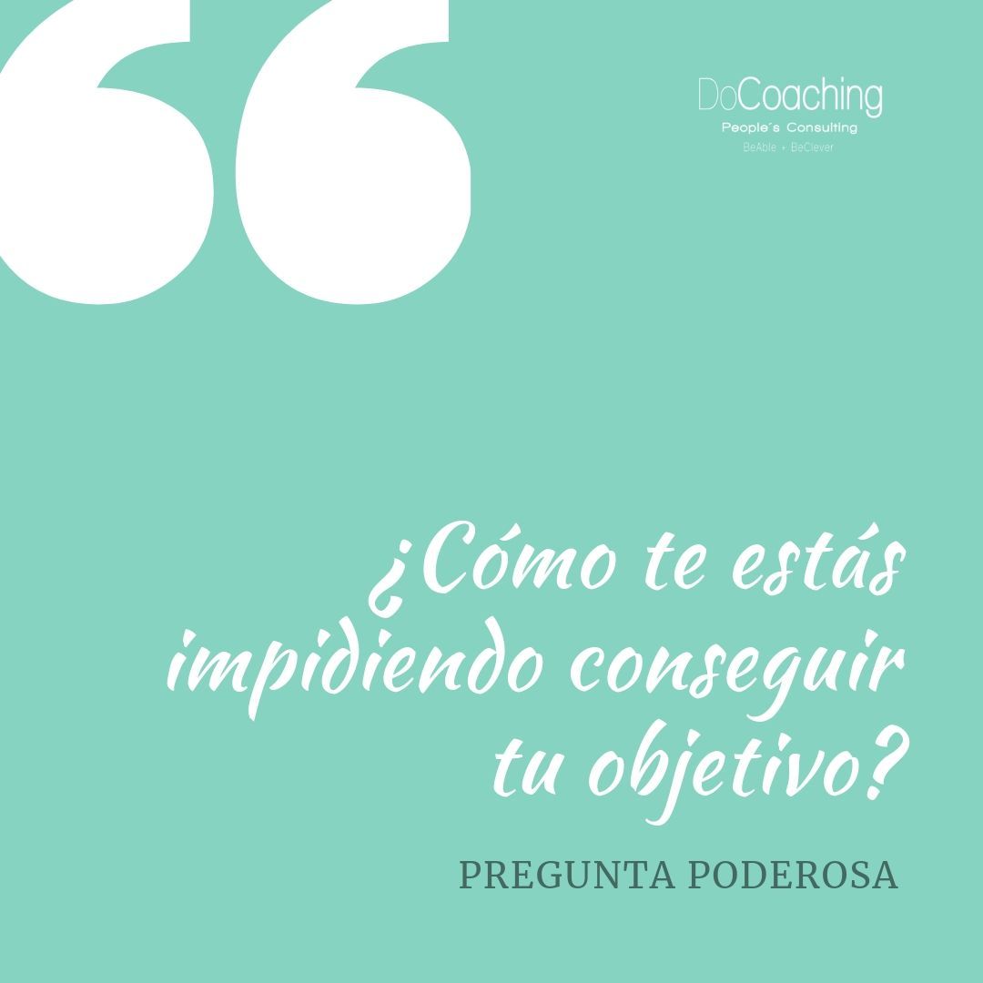 DocoachingC's tweet photo. Seguimos con nuestro nuevo proyecto: ¿Cómo te estás impidiendo alcanzar tu objetivo? #PreguntasyRespuestas #quotes #coaching https://t.co/KnOl8fyjGj