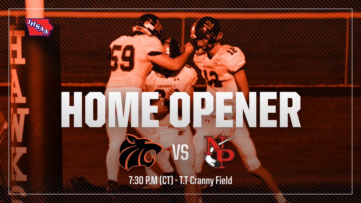 GrinnellTigerFB's tweet image. Let’s Go Tigers!!