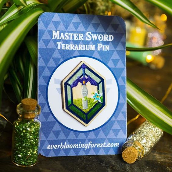 ZapCreatives's tweet photo. We created these #botw terrarium inspired pin, featuring the legendary sword for @everbloomingsc , from responsibly sourced wood ๐ฑ
Create your custom merch here ๐ https://t.co/JL9LsaEAZg
#woodenpin #lapelpin #pingame #merchandise #merchgame #artistalley #woodpin #custompin https://t.co/F05XNVy01v