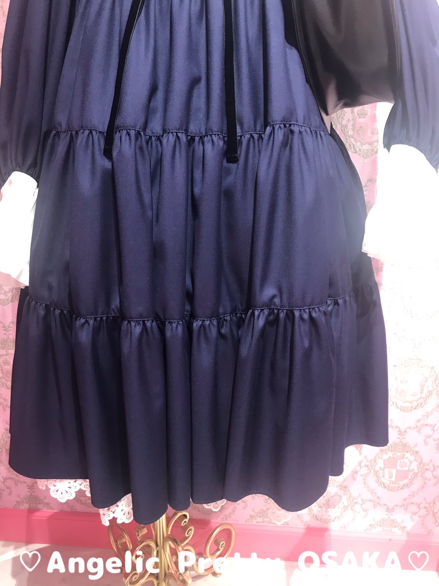 Angelic Pretty Classic Party ワンピース 紺 Angelic Pretty Classic Party ワンピース 紺 Classic Party OP