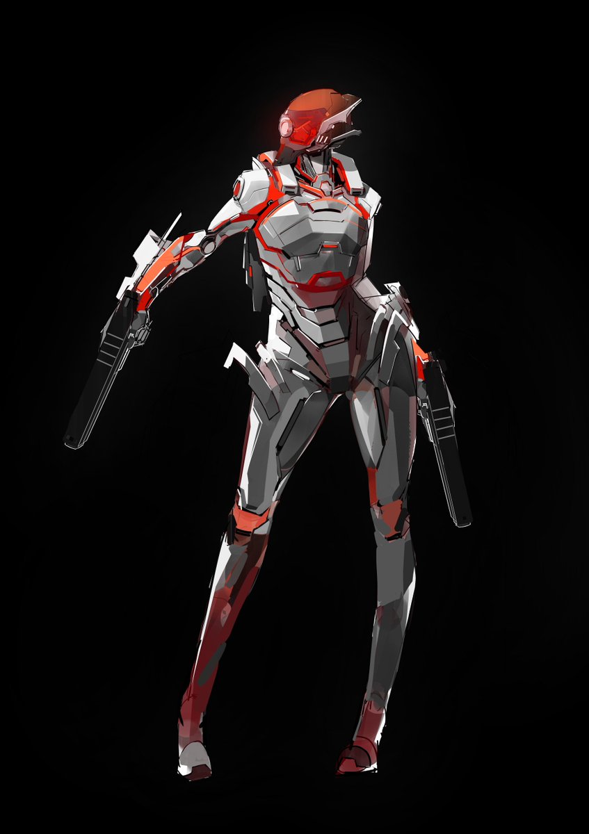 KilioKili's tweet photo. nameless gunner
#sketch #mech #android #cyberpunk #evangelion #scifi #illustration #drawing #robot #suit #dualgun https://t.co/nWcK6KPeoW