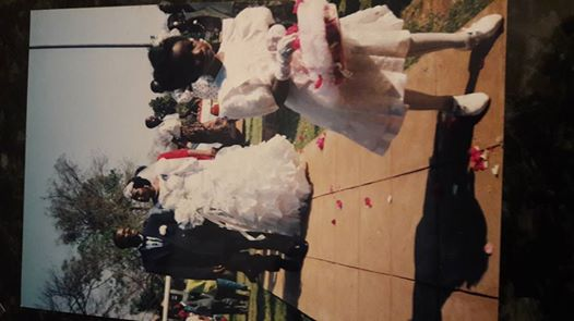 AyCeeX's tweet image. It's My Aunt and Uncle's 22nd Wedding Anniversary 

And there's me as their flower girl 😊😊😊

#IssaThrowback