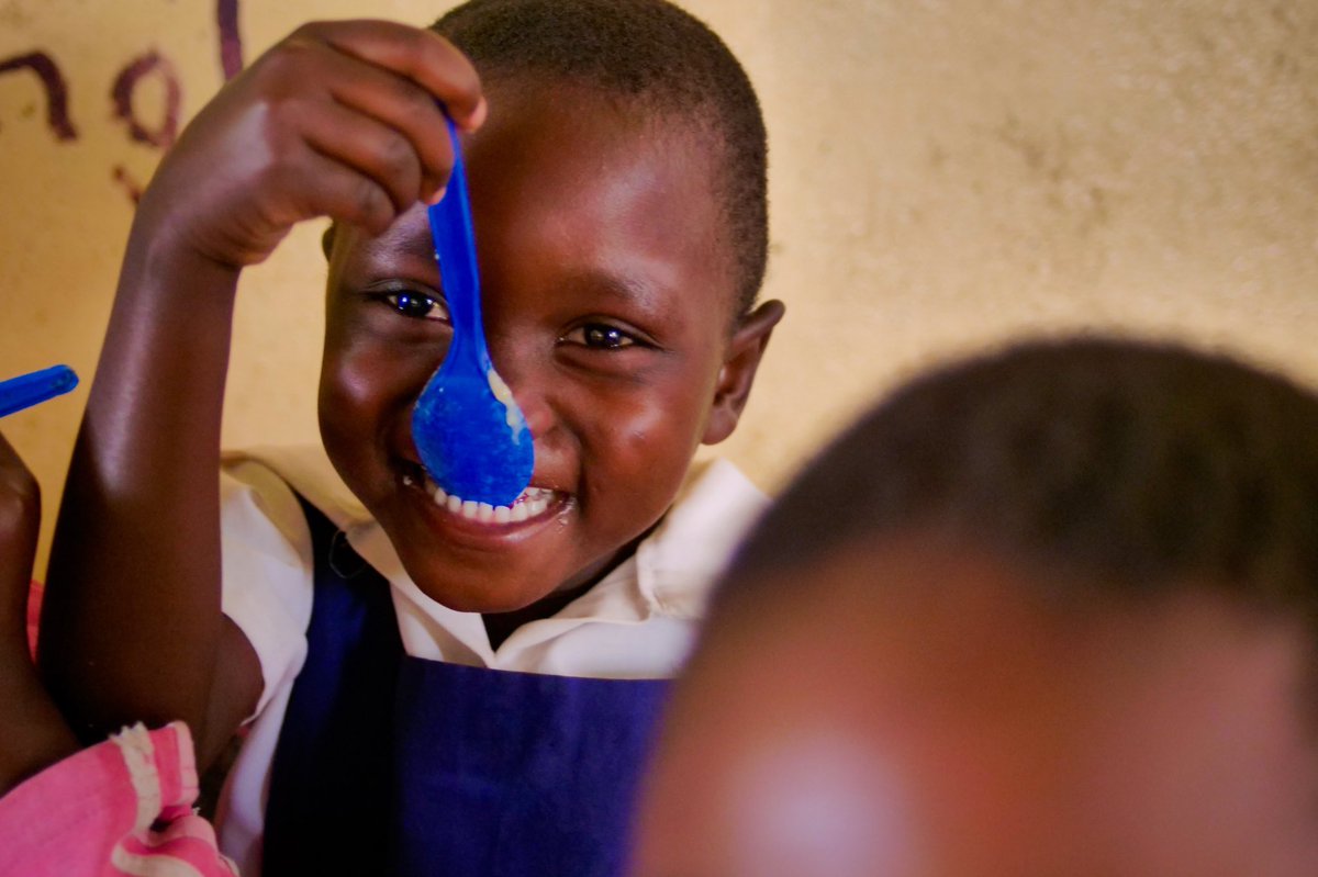 This says everything about the power of a school meal! #nutritious #goodfood #oneforone #gratitude #toourpartners