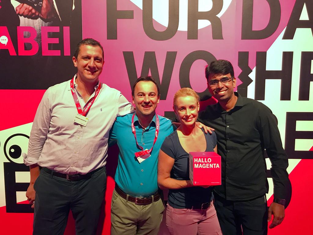 We kicked off our #Voicification journey with the launch of the 1st EU voice assistant with a transparent biz model &amp; strong ethical values.
Extremely proud of the team!
Let’s celebrate and get back to work to scale it up!

#DABEI #IFA19 #HalloMagenta #PoweredByVTI #WeWontStop