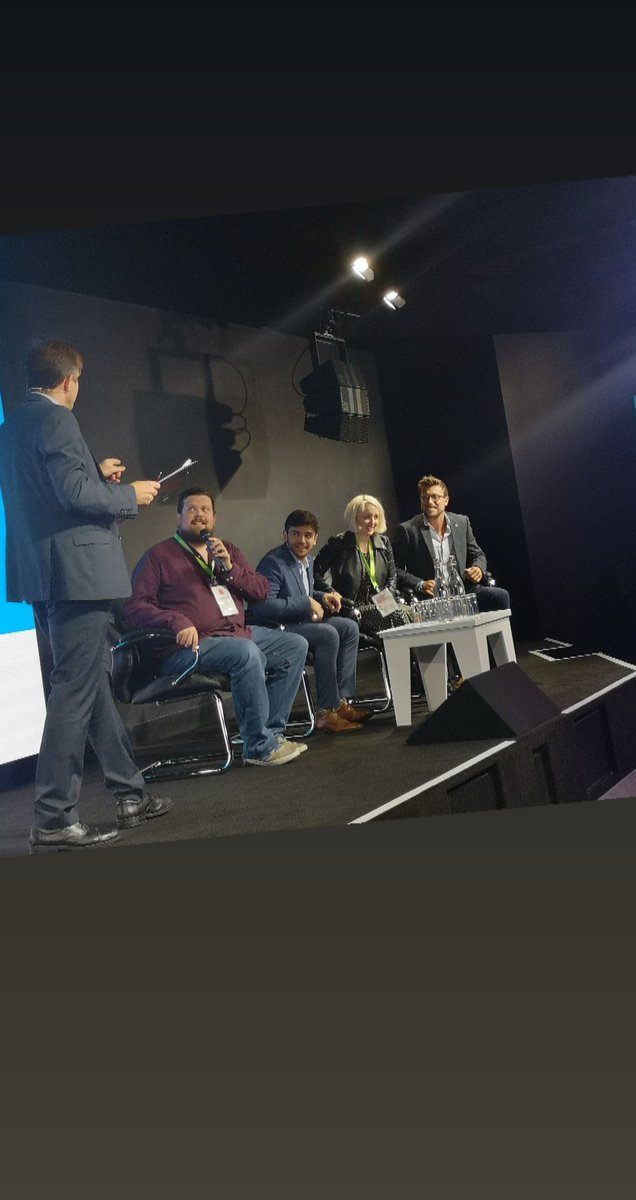 Raina1's tweet photo. @itsdanprice on the panel #BCedtech @BCloudUK talking about our mission to reduce absence, increase retention and minimise recruitment spend in schools using our digital platform with a human focus #teachersmatter #wellbeing #headteachers #education @supply_well @BullPenDiary https://t.co/tiatwS1ykS