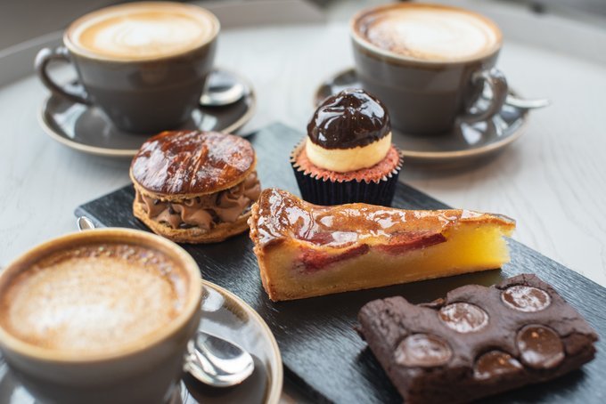 Don't let the colder weather hold you down… stop by @ButlersKF @KirkstallForge for a warm cup of tea and a tasty treat. Located on the ground floor of Number One - their homemade cake selection is worth the visit! #FridayFeeling