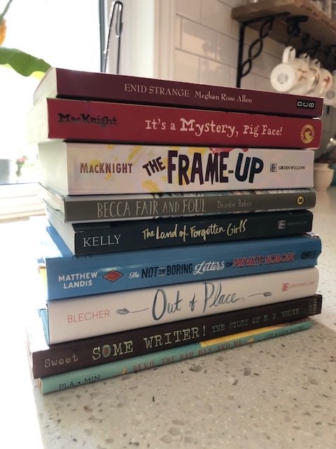 Teacher friends in CAN and US: RT/Follow by 09/14 for a chance to win these fab books by me, @sallyjpla <a href="/AuthorLandis/">Matthew Landis</a> <a href="/jblecher/">Jennifer Blecher</a> @erinentrada <a href="/DeirdreMBaker/">Deirdre M Baker</a> <a href="/reluctantm/">Meghan Rose Allen</a> and #MelissaSweet! Spread the word!