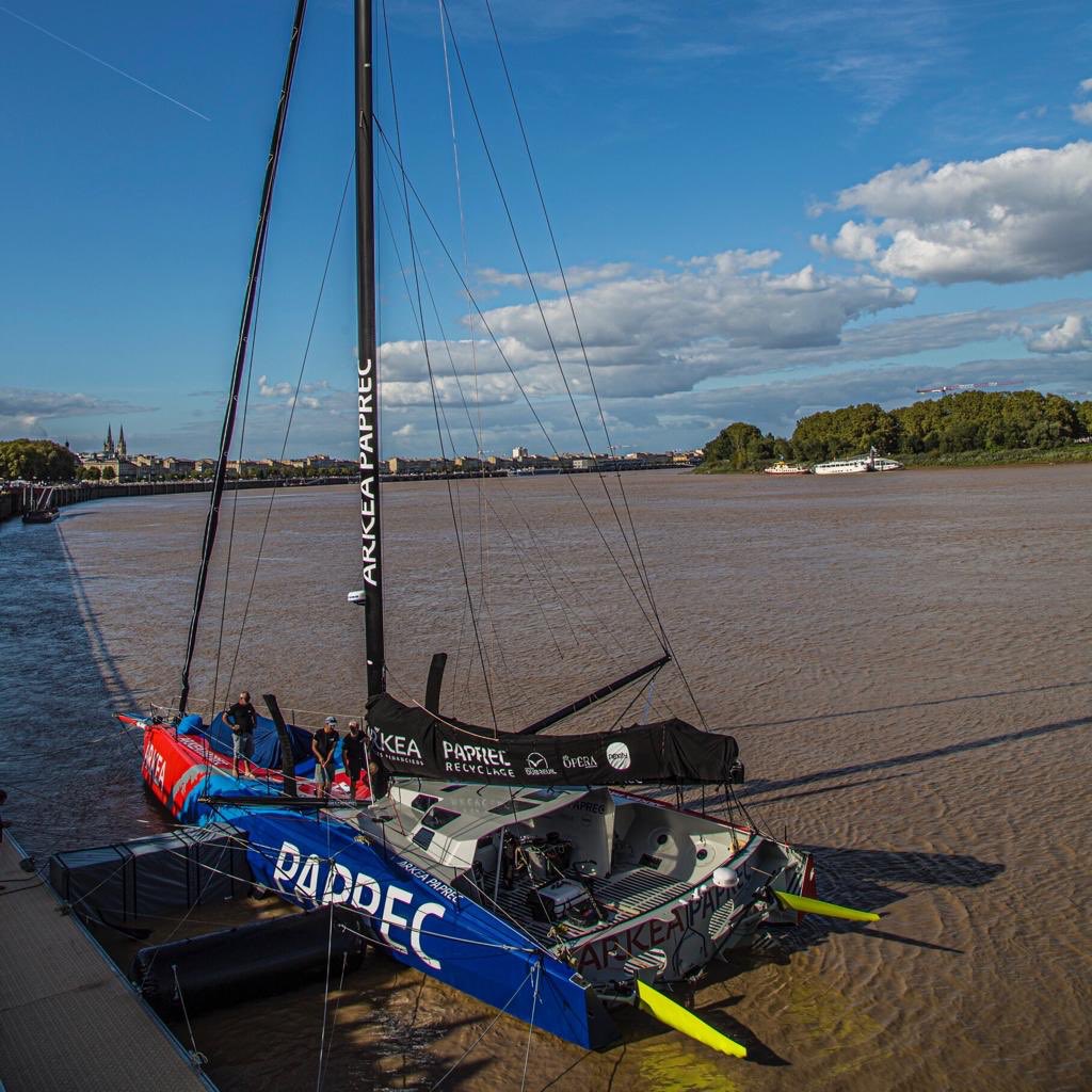 [Baptême du monocoque IMOCA ARKÉA]
Le CMSO est très fier d’accueillir à Bordeaux le Team ARKEA PAPREC pour le baptême de l’IMOCA
▶️ ▶️ Beaucoup de joie et d’émotion au port de la Lune ce matin pour célébrer cette étape importante de l’aventure Vendée Globe 2020 !
 <a href="/WeAreArkea/">WAA|Actus</a>
