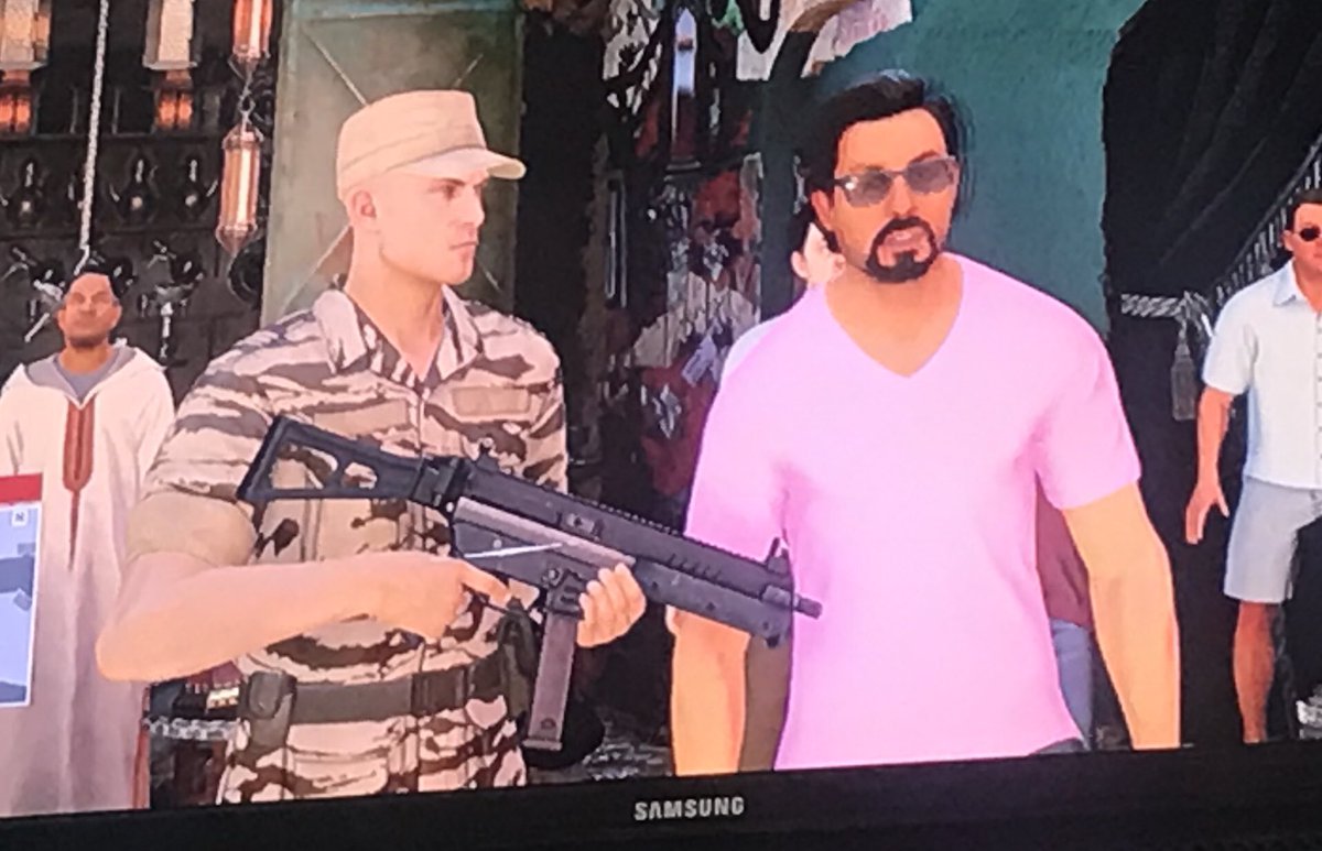 MaxStokeld's tweet image. Tony Stark in hitman .