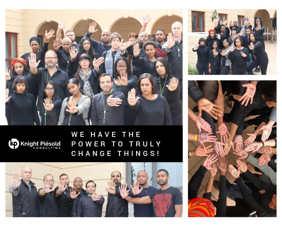 Knight Piesold Consulting shares an immense sense of disappointment and outrage expressed by numerous people in our country in response to the current violence against women and children.

The time for change is here and now.