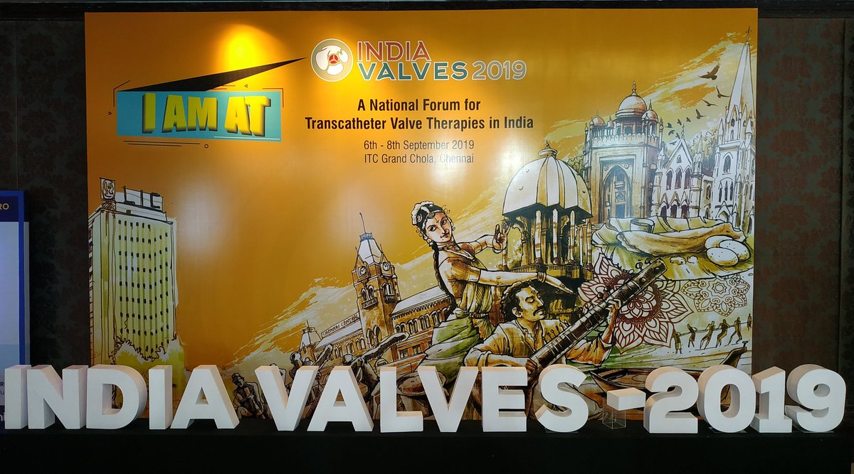 KrishnarpanC's tweet photo. #IndiaValves 2019 at Chennai @TAVRBot in collaboration with @PCRonline https://t.co/b6WapDC7pU