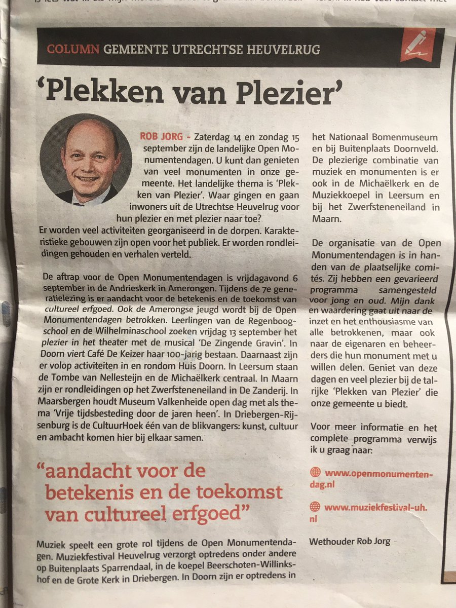 VerhoefTim's tweet image. Wat een goeie column in De Nieuwsbode, @RobJorg1 !