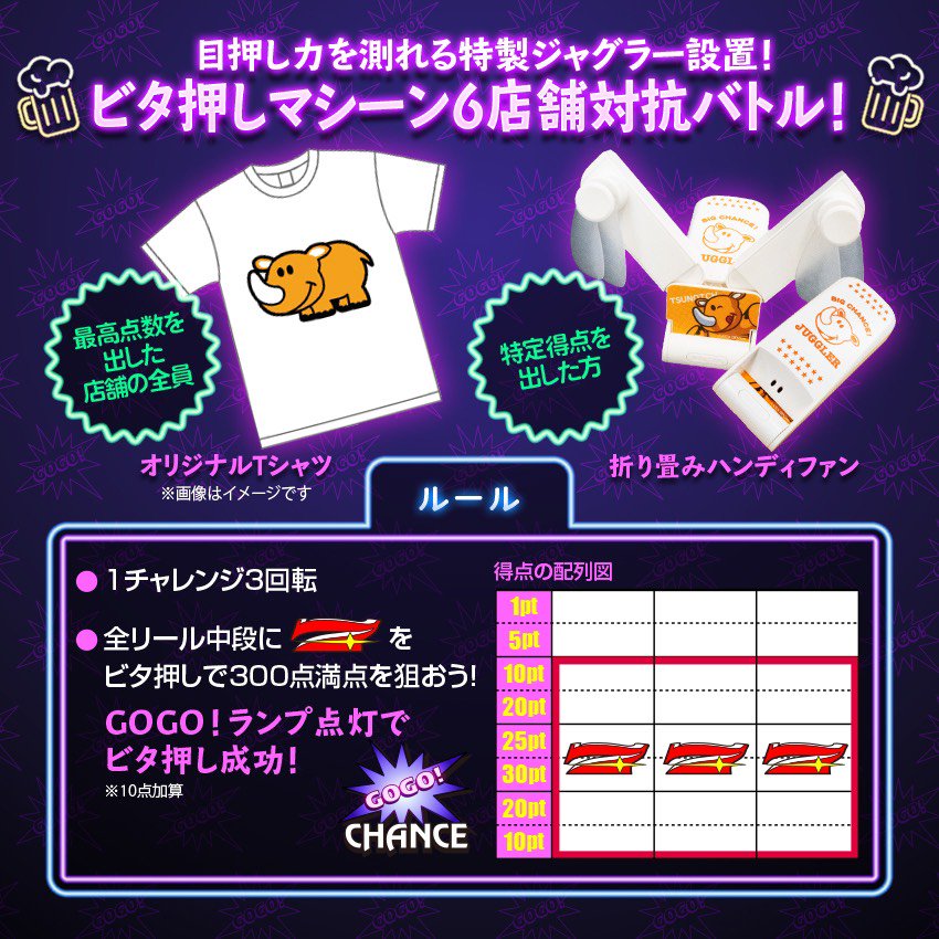 RegSlot's tweet photo. 【告知】
 9月28日(土)18:00よりジャグオフやります！今回も北電子さんの協賛で景品盛り��くさん♪
REGでは18:00～20:00、3000円飲み放題です。
先着15名です！参加希望の方はDMお願いします。参加お待ちしてます♪
#ジャグオフ https://t.co/B6d86V1RAt