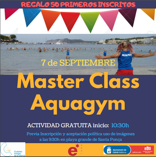 Mañana sábado 7 de sept. en el marco de las #frj19, 3 citas deportivas de interés:
👉 NORDIC WALKING (Sábado 7 sept a las 9.30 h)
👉 MASTERCLASS AQUAGYM (Sábado 7 sept. 10.30 h)
👉 XXV TRAVESÍA DE NATACIÓN (Sábado 7 sept. 11.30 h)
Más info: facebook.com/icecalvia/