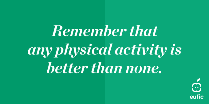 walkacrosstexas's tweet photo. RT @QuitTheSitting Yes, it's really that simple! @EUFIC "Remember that any physical activity is better than none." #Words4TheWeekend #WalkAcrossTX #StepByStep #MoveMore https://t.co/uo8zE19pEc