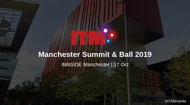 ITMtweets's tweet photo. ITM's annual Manchester Summit and Ball returns next month. 

Whether you're from the region or outside of it, this is not one to miss!

Summit - https://t.co/E7JpcDPw8v
Ball - https://t.co/vdAGxm2buL

#ITMevents #BusinessTravel https://t.co/SAECw7LOtY