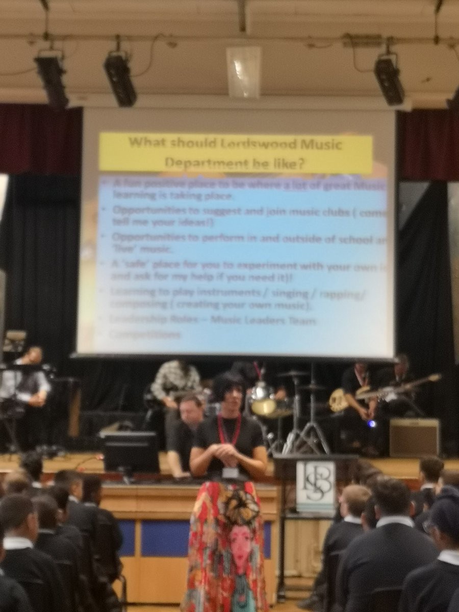 LBoysSchool's tweet photo. WOW! What a start to a Friday! We had an amazing assembly where the wonderful Mrs Lowndes-Ford spoke passionately about Music followed by Birmingham Music Services who played for the boys and got everyone excited about Music - fantastic! #Musicrocks #artseducation https://t.co/bp39Zzj05u