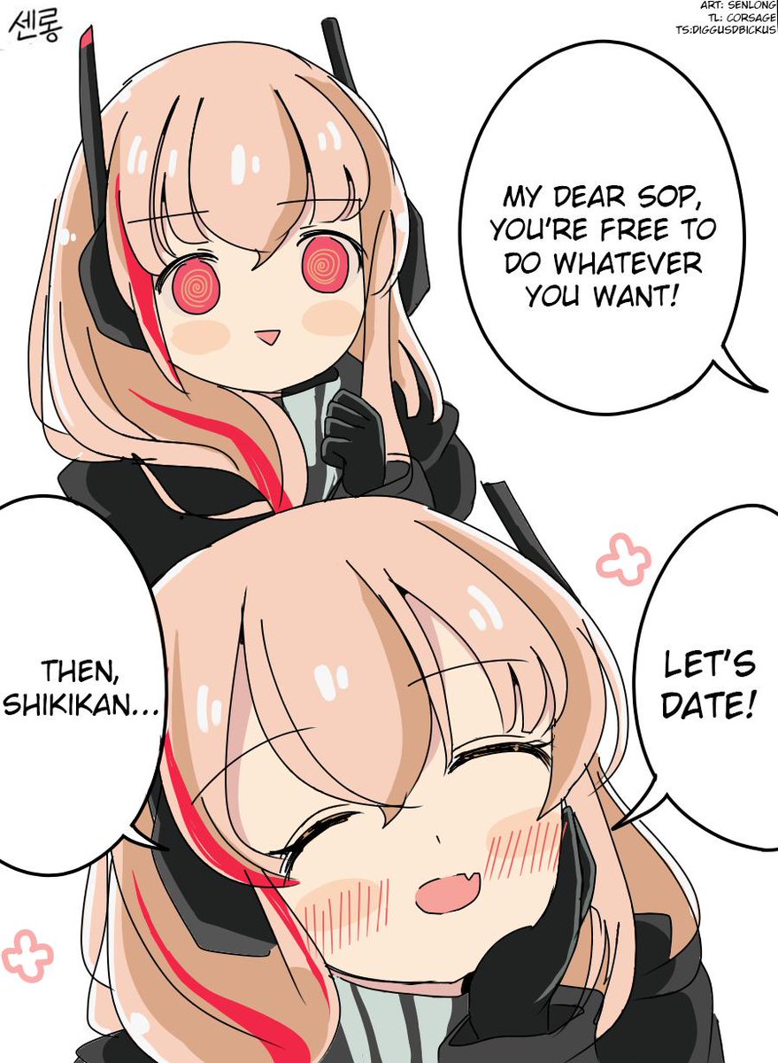 #GirlsFrontline Sop is free to do what she wants by @warsstar22
Translation: Corsage
Typesetting: myself 