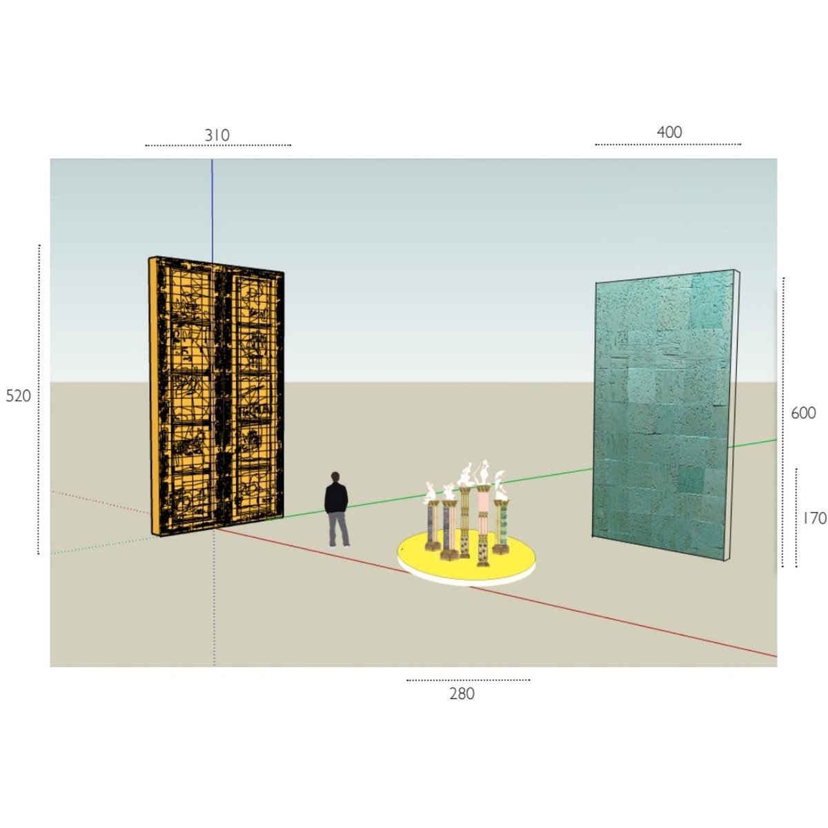 AnnaMorettini's tweet photo. Presenting the installation "Divine Comédie", by Victoire Barbot, one of the five finalists of the third edition of the Anna Morettini Prize.
The installation proposed includes 3 elements : https://t.co/jI1cMoIABw https://t.co/BmkYIxWJ5p