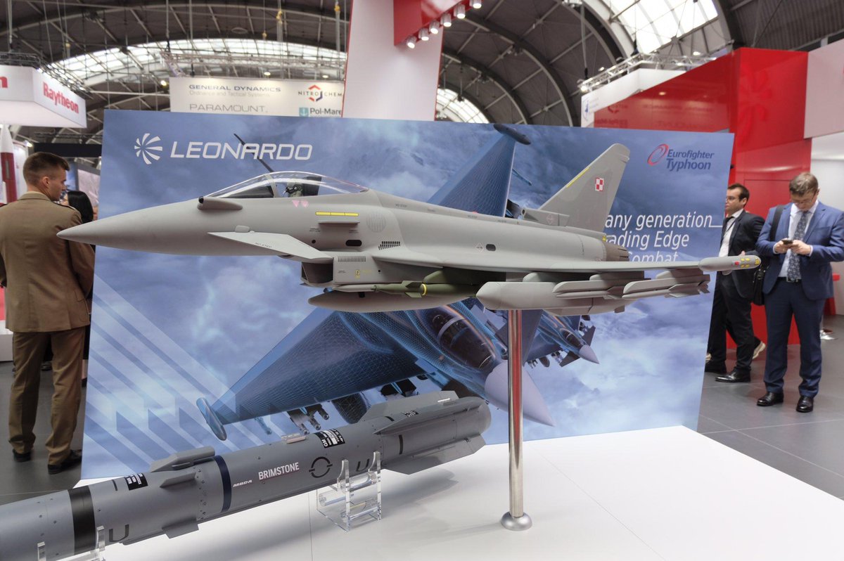 KamilFilipczuk's tweet photo. Ostatni dzień #MSPO19 i ostatnia szansa, by zobaczyć jak efektownie prezentuje się #Eurofighter. Nie można przegapić takiej okazji.
@Leonardo_live #Typhoon @TargiKielce https://t.co/2h8g0gfLw9