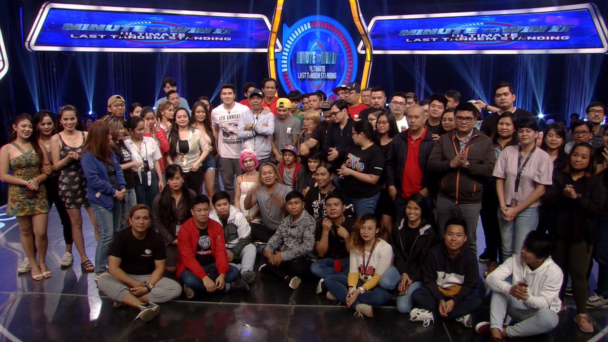 🔵 Mula sa Minute to Win It Team, taos puso kaming nag papasamalamat sa walang sawang pag-suporta sa aming programa. Hanggang sa muli mga Kapamilya! 🙌🏻

#MTWILastMinute