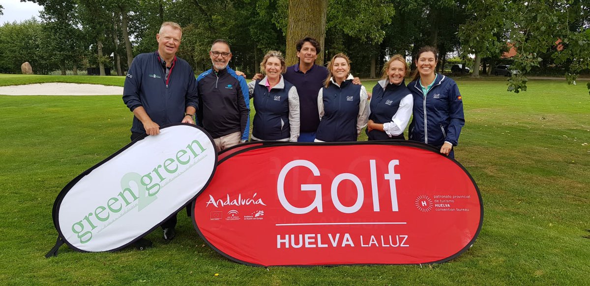 Golf el Rompido, junto con el resto de Campos de Golf de la Región de Huelva, en su visita a Dinamarca promocionando nuestra marca Golf Huelva La Luz.
Mar Timoner, nuestra directora, disfrutando del golf con representantes de Green2Green y el resto de miembros de la expedición.