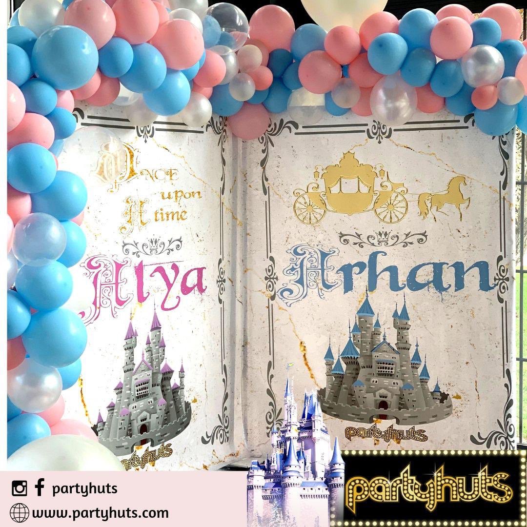 Partyhuts's tweet photo. Dev bir masal Kitabının 📖 gerçeğe dönüşen 🧚🏻‍♂️Kahramanları 👸🏼Alya &amp; 🤴🏼Arhan eğlence ile dopdolu şatolarında 🏰 unutulmaz bir parti ile 🎂yeni yaşalarını kutladılar. #partyhutsheryerde #heryaşaparti #konseptpartiler #yüzboyama 🤡#balonkatlama 🎈#animasyon 🤹‍♂️ #partyhuts https://t.co/HYZQ1XEsRk