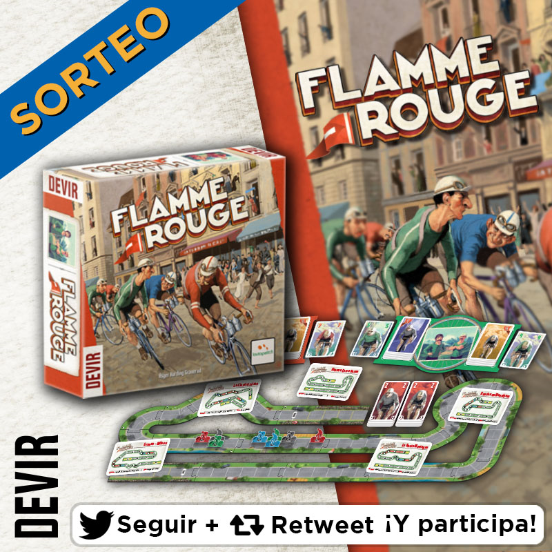 DevirIberia's tweet photo. ¡ATENCIÓN SORTEO! Volvemos a tener stock de Flamme Rouge. ¡Descubre sus secretos en esta entrevista https://t.co/wqknoorsQY Sorteamos un ejemplar entre todos nuestros seguidores que hagan RT hasta el domingo 08/09 a las 23.59h ¡Mucha suerte a todo el mundo! 🚲🚲🚲 https://t.co/TP2XjskhSm