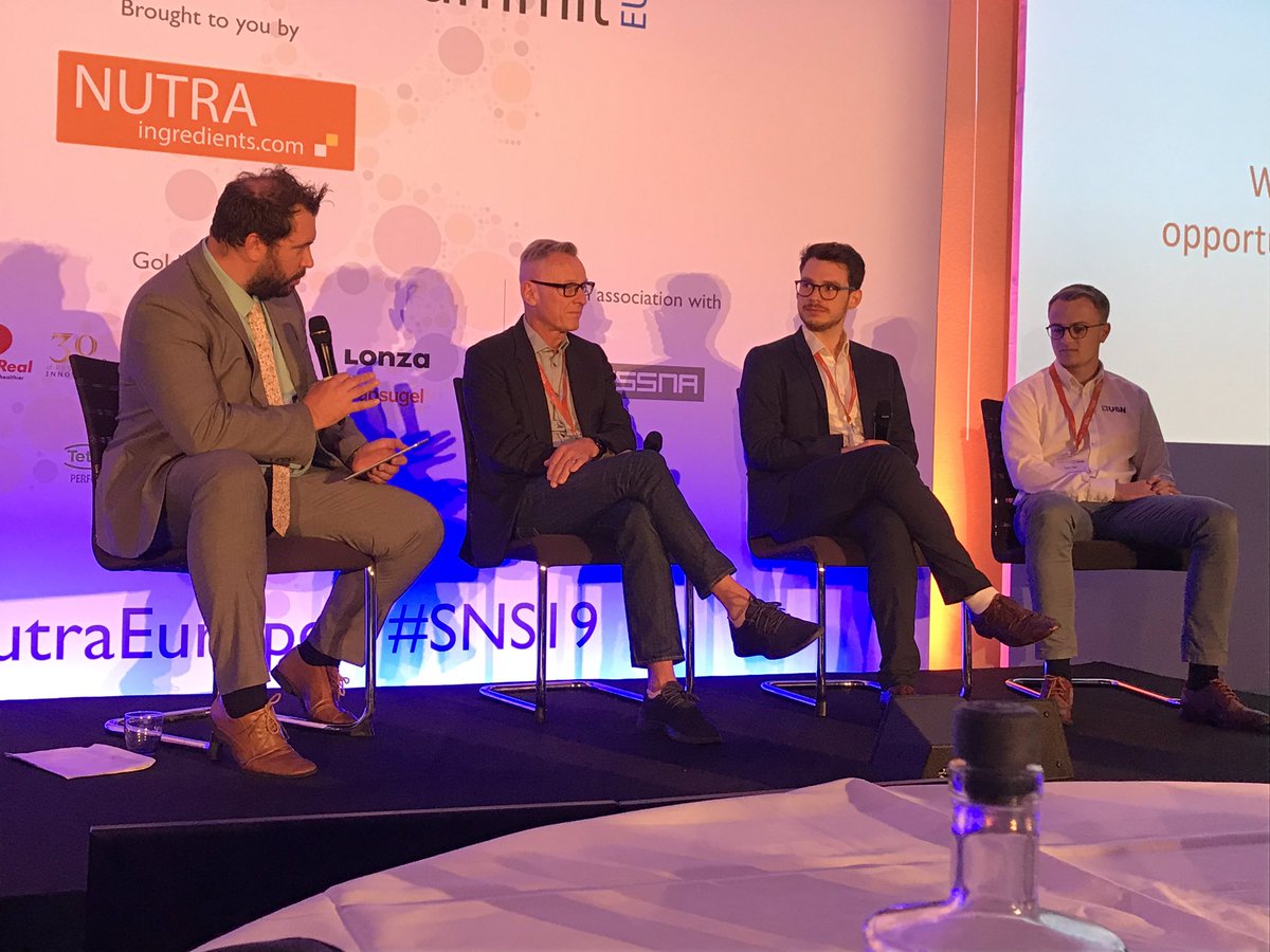 #SNS19 Future focus panel - there will be a constant cycle in the sports nutrition audience with newer entrants wanting simple products and the better educated wanting more complex products #sportsnutrition