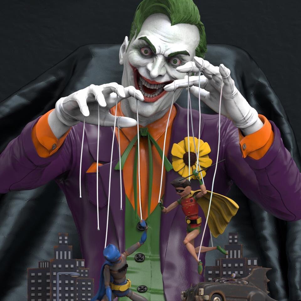 itakon_figures's tweet photo. La nuova statua di #Joker da #GeekX! 🤩 Denominata “Strings” sarà alta ben 42cm! 😱
#batman #robin #DCUniverse https://t.co/I5Kz7WarTD