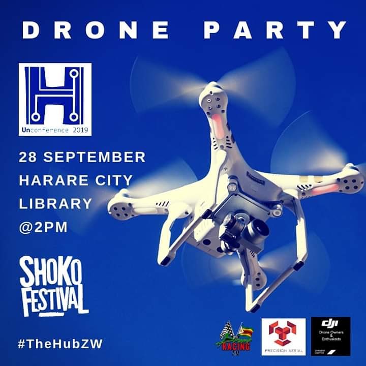 ShokoFestival's tweet image. Who is up for a drone party? Register now #HubUnConference #Shoko2019 bit.ly/SHOKO19Hub