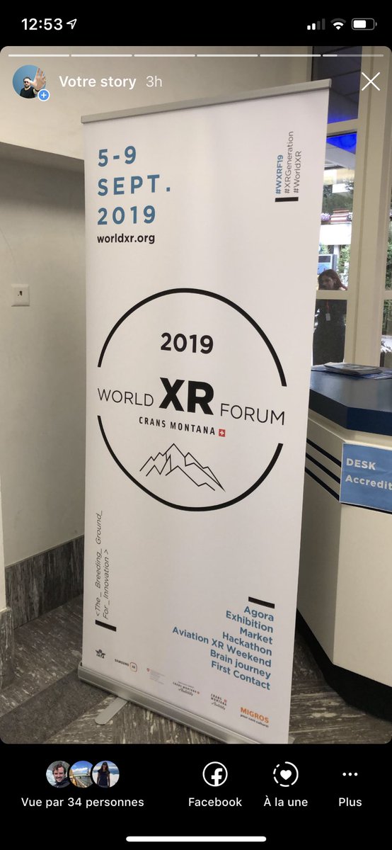 gui_brunet's tweet photo. @BeatSaber Genesis presented by @JaroslavBeck Re-define game play through a viral experience #WXRF19 #XRGeneration #WorldXR https://t.co/KQvTTdjqOU