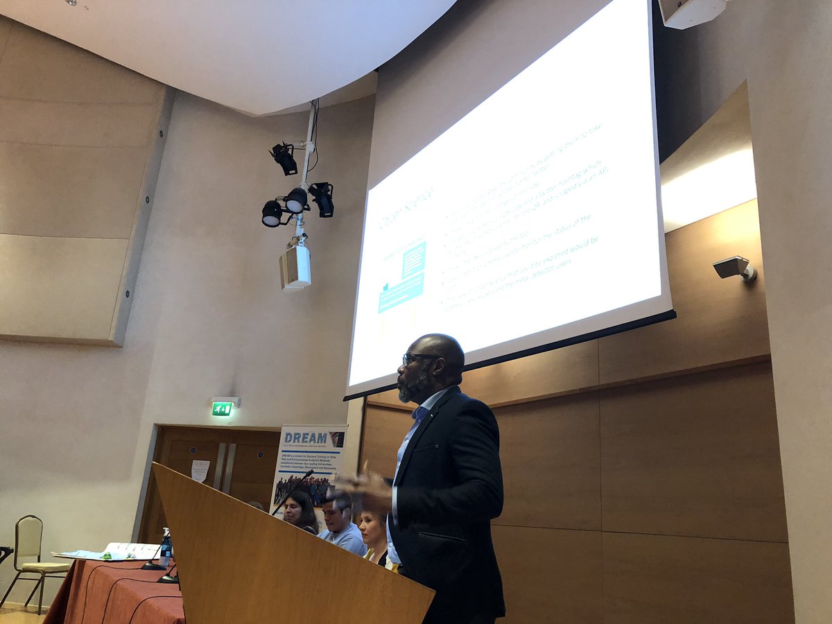 Final end of week presentations underway at the <a href="/DreamCDT/">DREAM CDT</a> #ChallengeWeek. Great applications of informatic tools and techniques for aiding coastal risk assessment from landfill sites