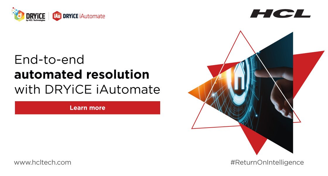 DRYiCEAi's tweet photo. By leveraging end-to-end #automation for a medical technology firm, #DRYiCE iAutomate brought rapid and accurate resolution of service and incident requests.
Learn more: https://t.co/gVjX2x7oJJ
#ReturnOnIntelligence https://t.co/bWxkoMbbaG
