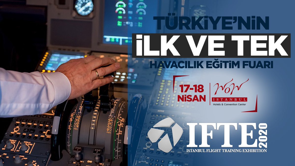 Türkiye’nin Tek Havacılık Eğitim Fuarı IFTE 2020, 17-18 Nisan tarihlerinde yenilikleri ve yepyeni vizyonuyla havacılık severlere ve havacılık sektöründe kariyer hedefleyenlere bir kez daha kapılarını açacak. #ifteistanbul #IFTE2020