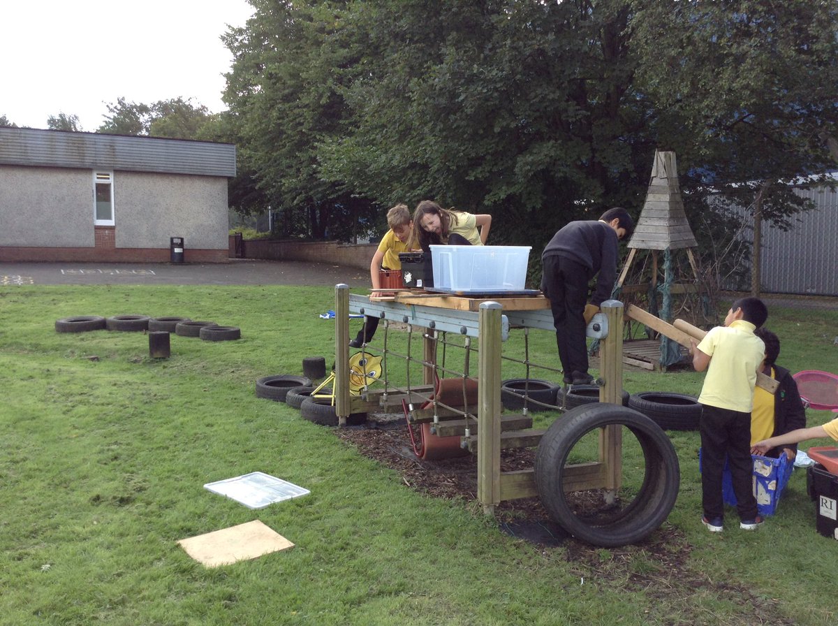 HillwoodPS's tweet photo. P5/6/7 have been using their loose parts creativity to recreate the different class areas aboard the Titanic. Can you guess which is first class, second class and third class? #outdoorlearning #loosepartsplay #classsystems #resurrectingthetitanic https://t.co/qvu4litbQM