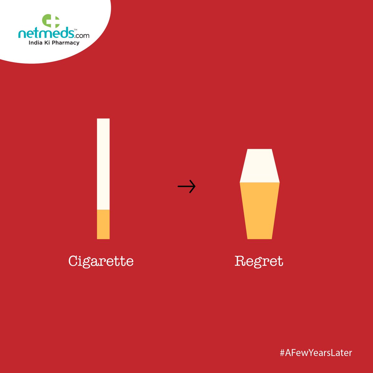 NetMeds's tweet photo. Today's fun = Tomorrow's suffering. 😵 #AFewYearsLater #IndiaKiPharmacy https://t.co/GYqxcSQ83a
