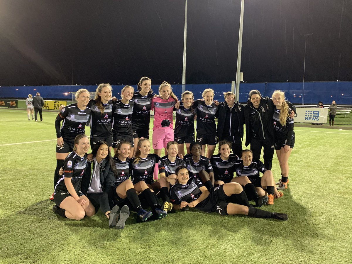 AdelaideUniSC's tweet photo. WINNERS! Klass goal leads us to a grand final against @AdelaideComets #backtheblacks https://t.co/ni0xOEj9N4