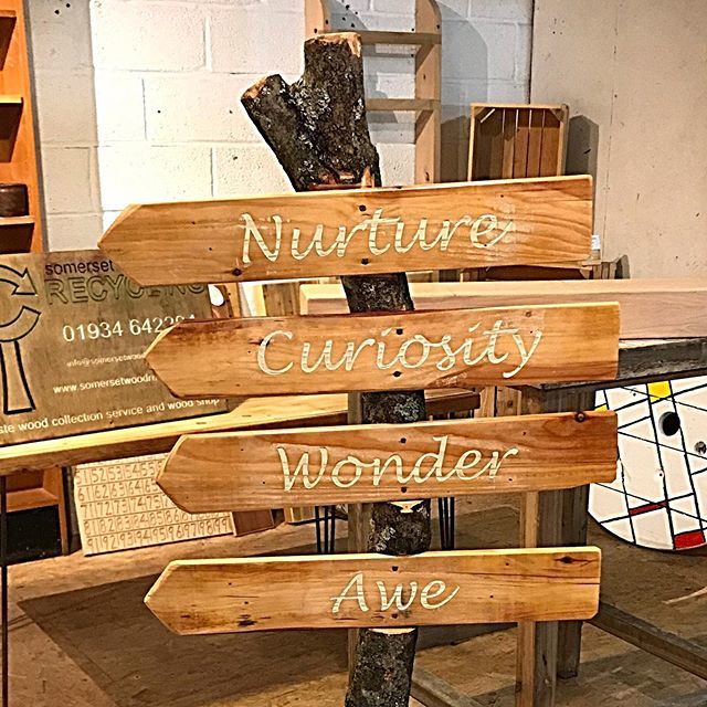 SomersetWood's tweet photo. Some nice signage we’ve just made for a local pre-school. Get in touch if you’d like something like this #earlyyears #communitywoodrecycling #somerset https://t.co/14UdlfthMi