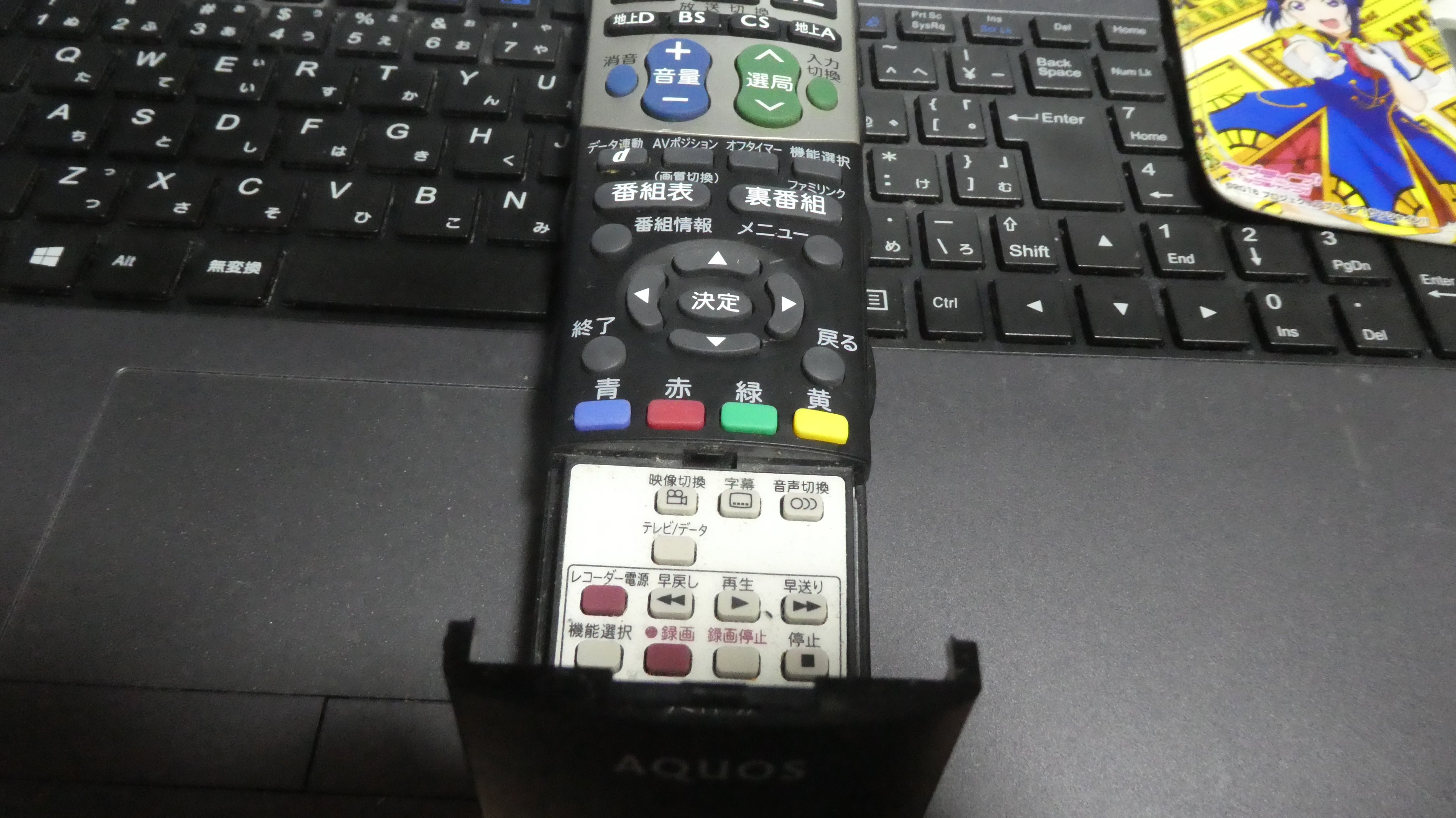 Sharp シャープ株式会社 Twitterissa それから放送の副音声を聞きたいときは だいたいリモコンに音声 切替とか書かれたボタンがあるのでそれを押します ふだんあまり使わない音声切替ボタンは小さかったり カバーの中にあったりするから要注意 Twitter