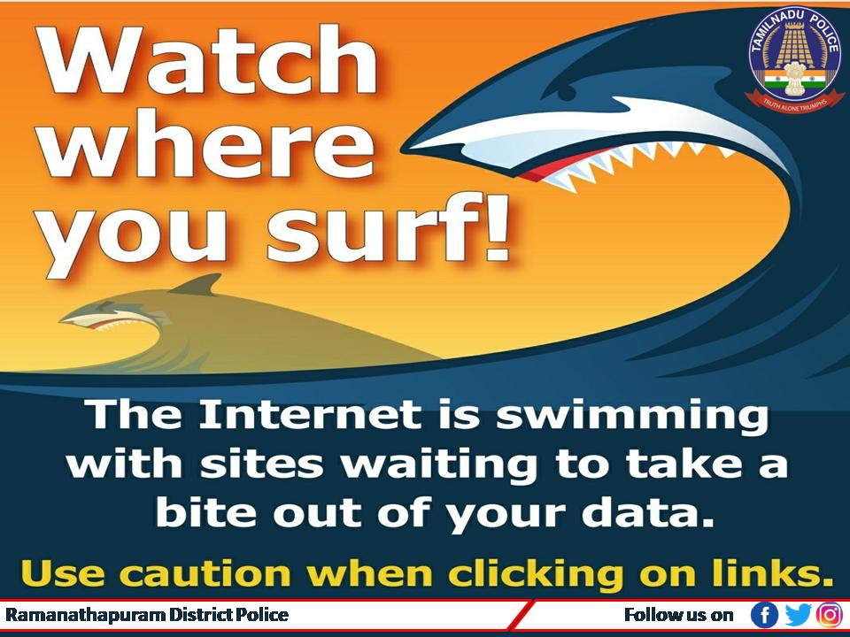 RmdDistPolice's tweet image. #tnpoliceforu #szsocialmedia1 #clickjacking #cybersafety