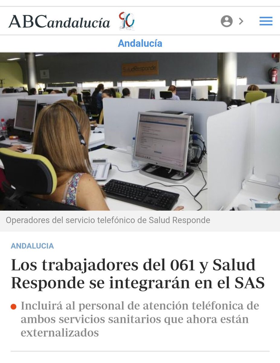 Lo propio hay que hacer con el Servicio de Emergencias 112 y con las profesionales de las Escuelas Infantiles. Ven <a href="/eliasbendodo/">Elías Bendodo</a> y @javierimbroda como sí es posible? Nos ponemos a ello en base a lo aprobado en el Parlamento de Andalucía?