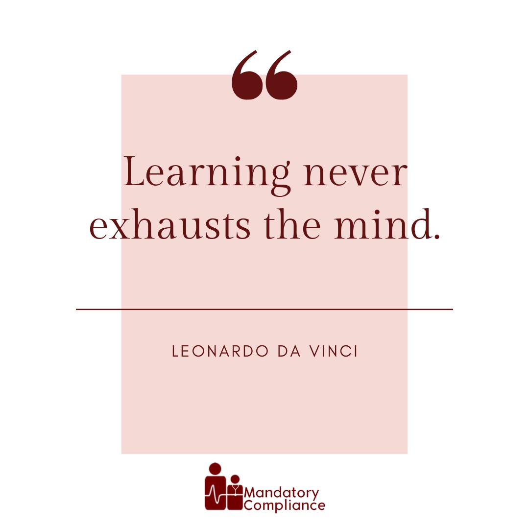 Wise words from a brilliant man!
What is your learning 🧠 mantra?
____
Visit our website & sign up for online/onsite training.
🌐 mandatorycompliance.co.uk
.
.
.⠀
#Motivation #Inspiration  #traininganddevelopment  #onlinecoursecreators  #onlinetraining #Trainology #learning